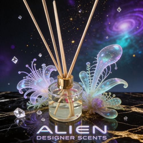 Alien Vegan Reed Diffuser - Eco - Friendly Fragrance for Your Space - My Heavenly Candles