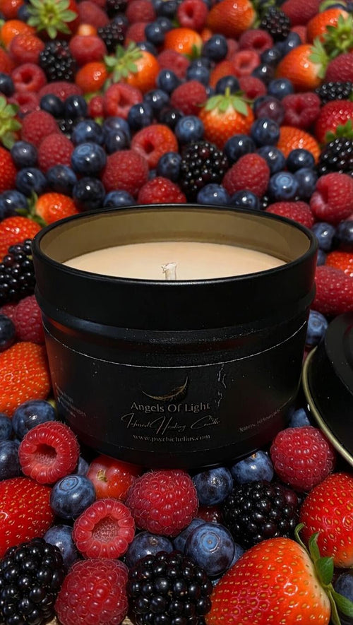 Berry Blast Soy Scented Candle - Refreshing and Fragrant Home Ambiance - My Heavenly Candles
