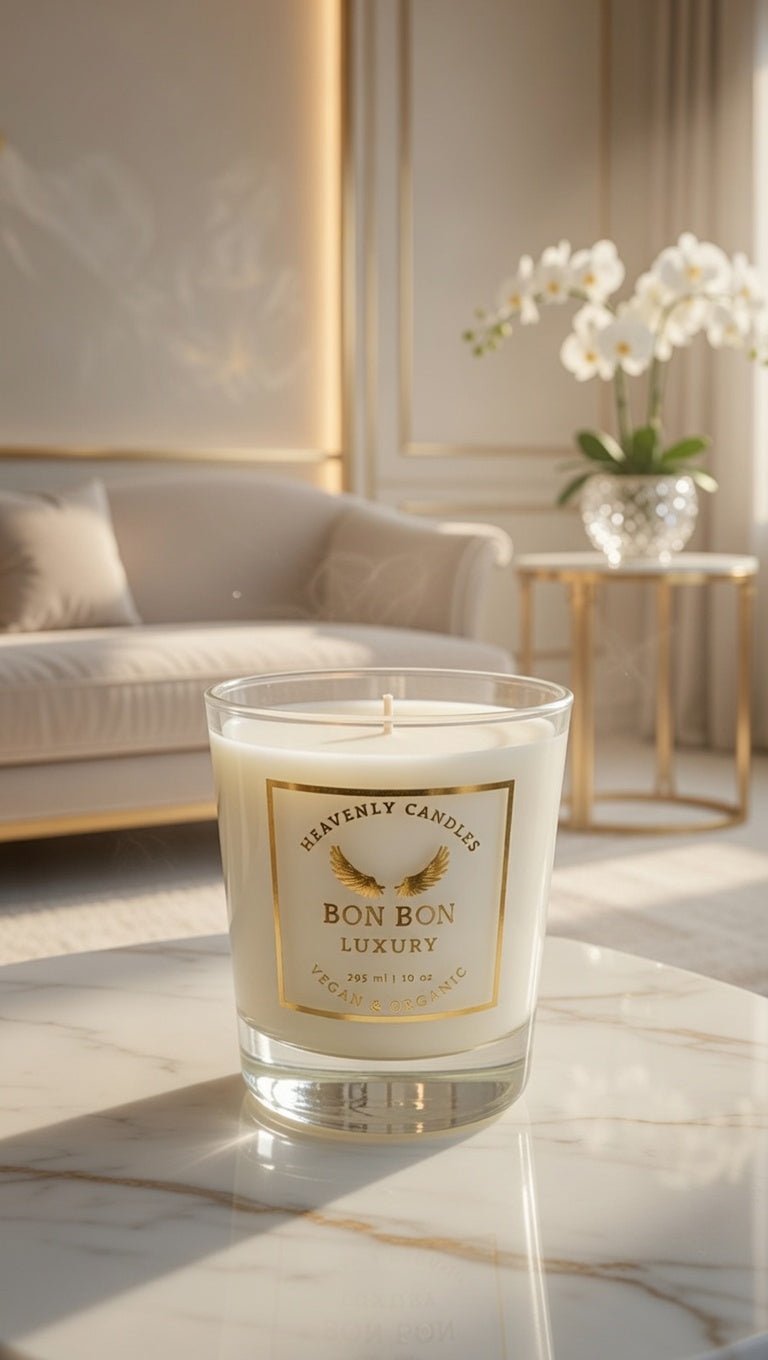 Bon Bon Designer Scented Soy Candle - Luxurious Aromatherapy for Your Home - My Heavenly Candles