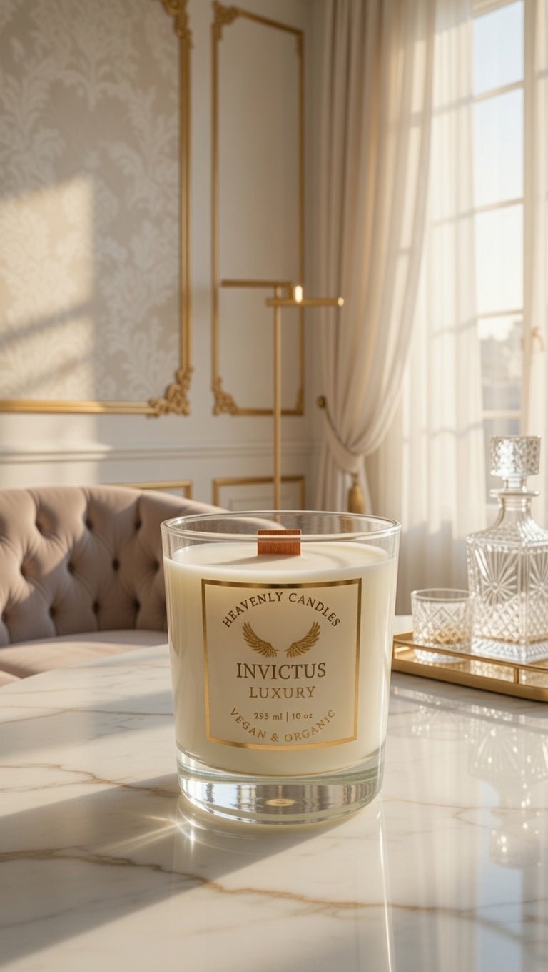 Invictus Designer Soy Scented Luxury Candles - My Heavenly Candles