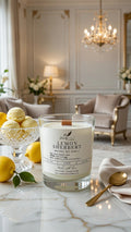 Lemon Sherbet Vegan Soy Scented Candle - My Heavenly Candles