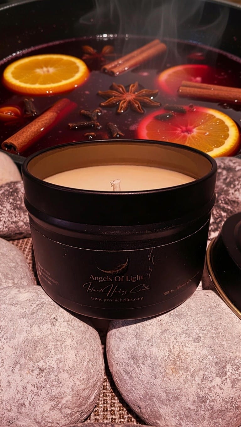 Mulled Wine Soy Scented Candle - My Heavenly Candles