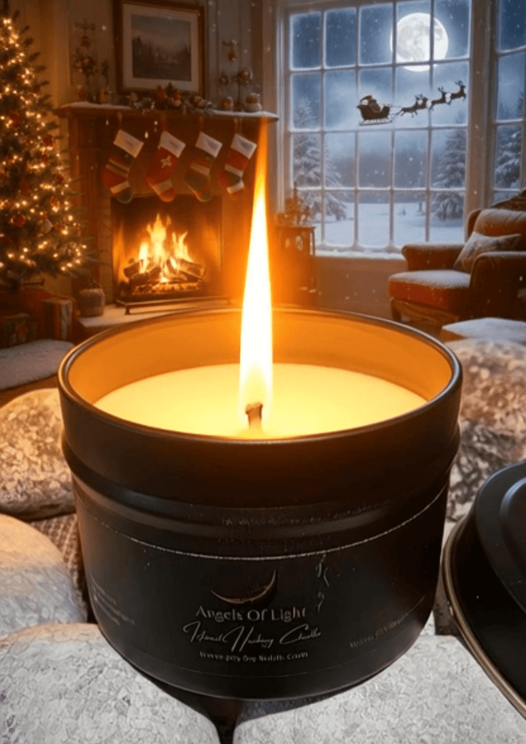Night Before Christmas Scented Soy Candle - My Heavenly Candles
