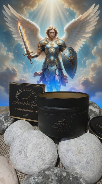 Archangel Michael Soy Scented Healing Candle