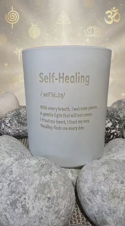 Self-Healing wellness soy scented candles