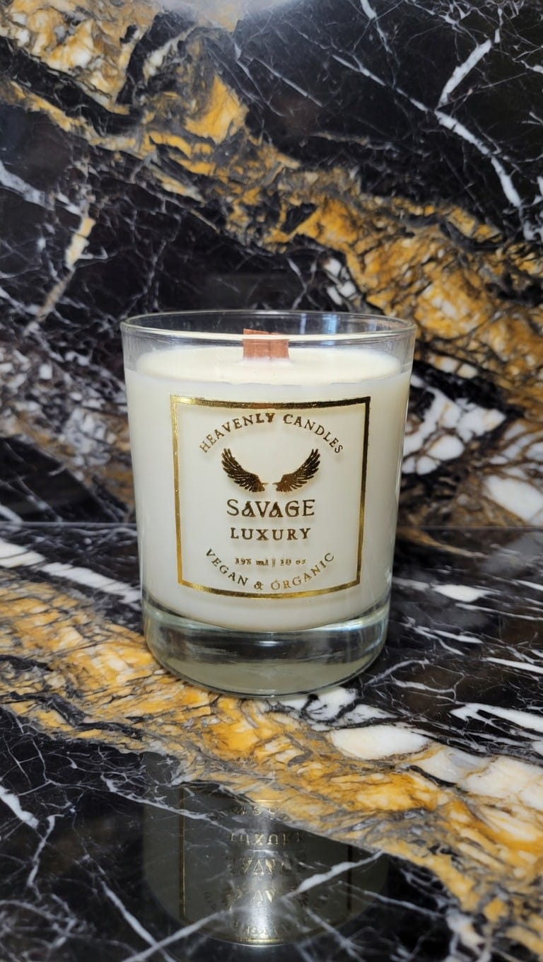 Savage Designer Scented Soy Wax Candle - My Heavenly Candles