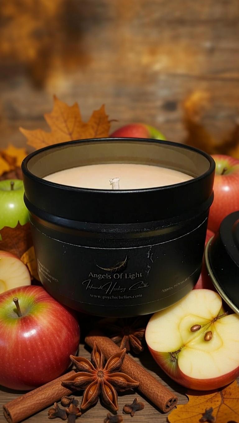Spiced Apple Christmas Soy Scented Candle - My Heavenly Candles